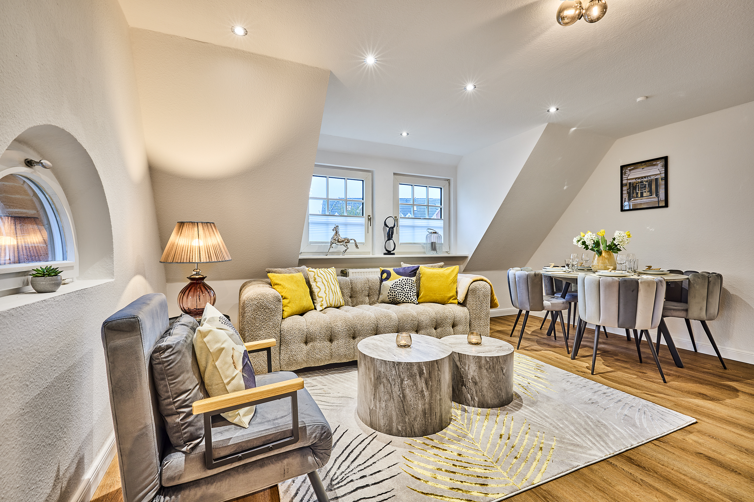 Schicke 3-Zi-FeWo "ModernLiving" in zentraler Lage