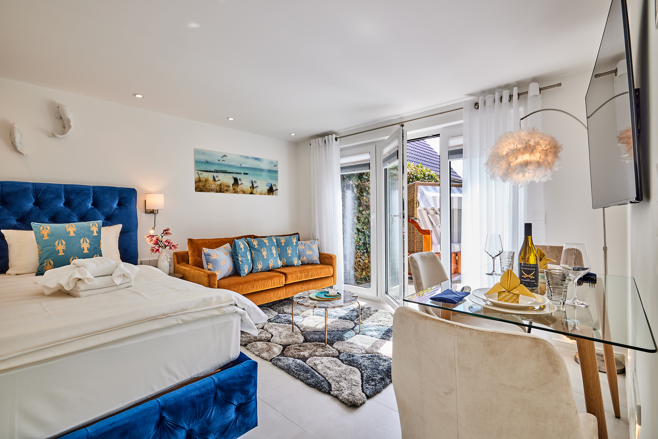 Modernes 1-Zi-Appartement "MagicBeach" in Top-Strandlage