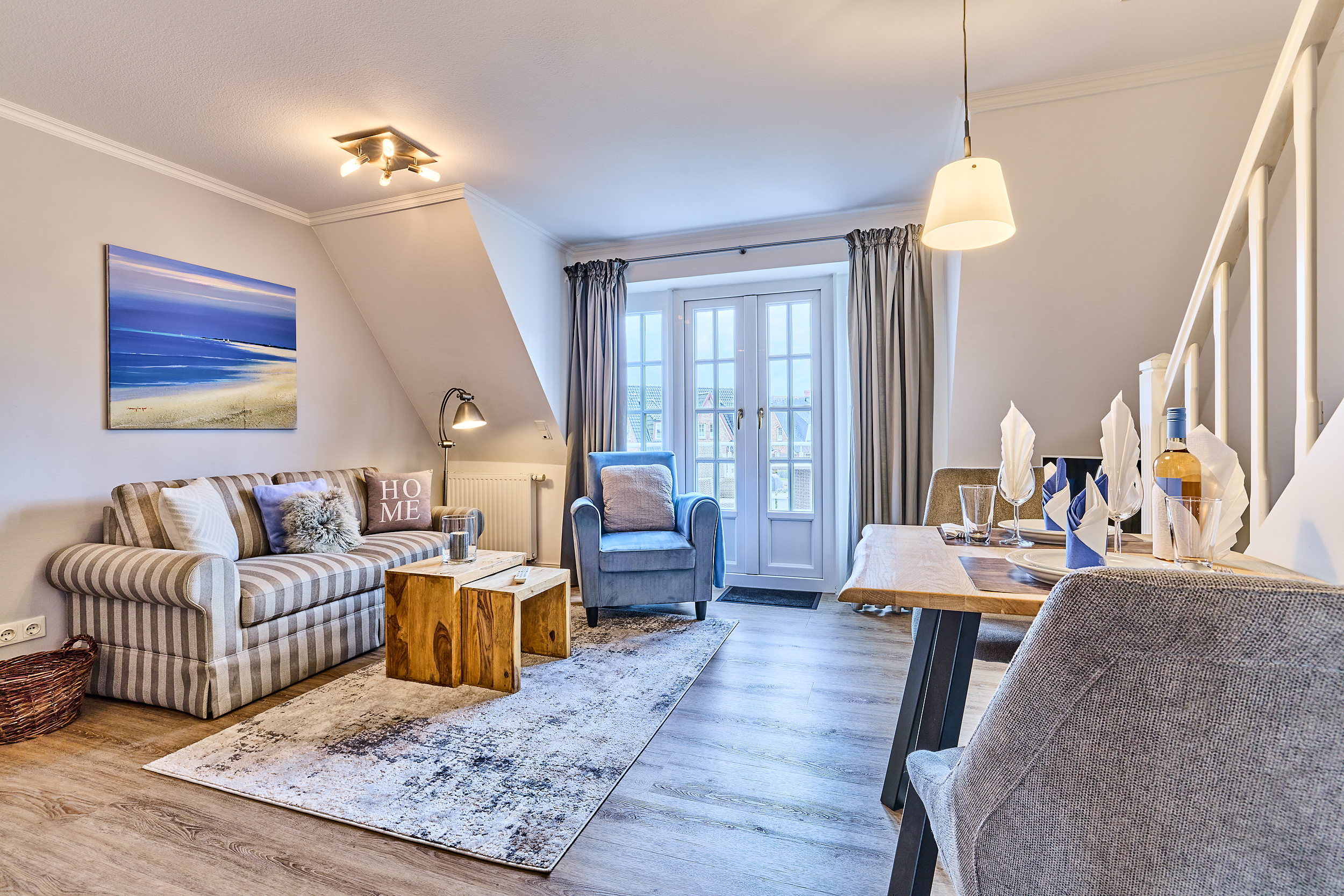 Moderne 2-Zi-FeWo "Strandnest" in Top-Strandlage