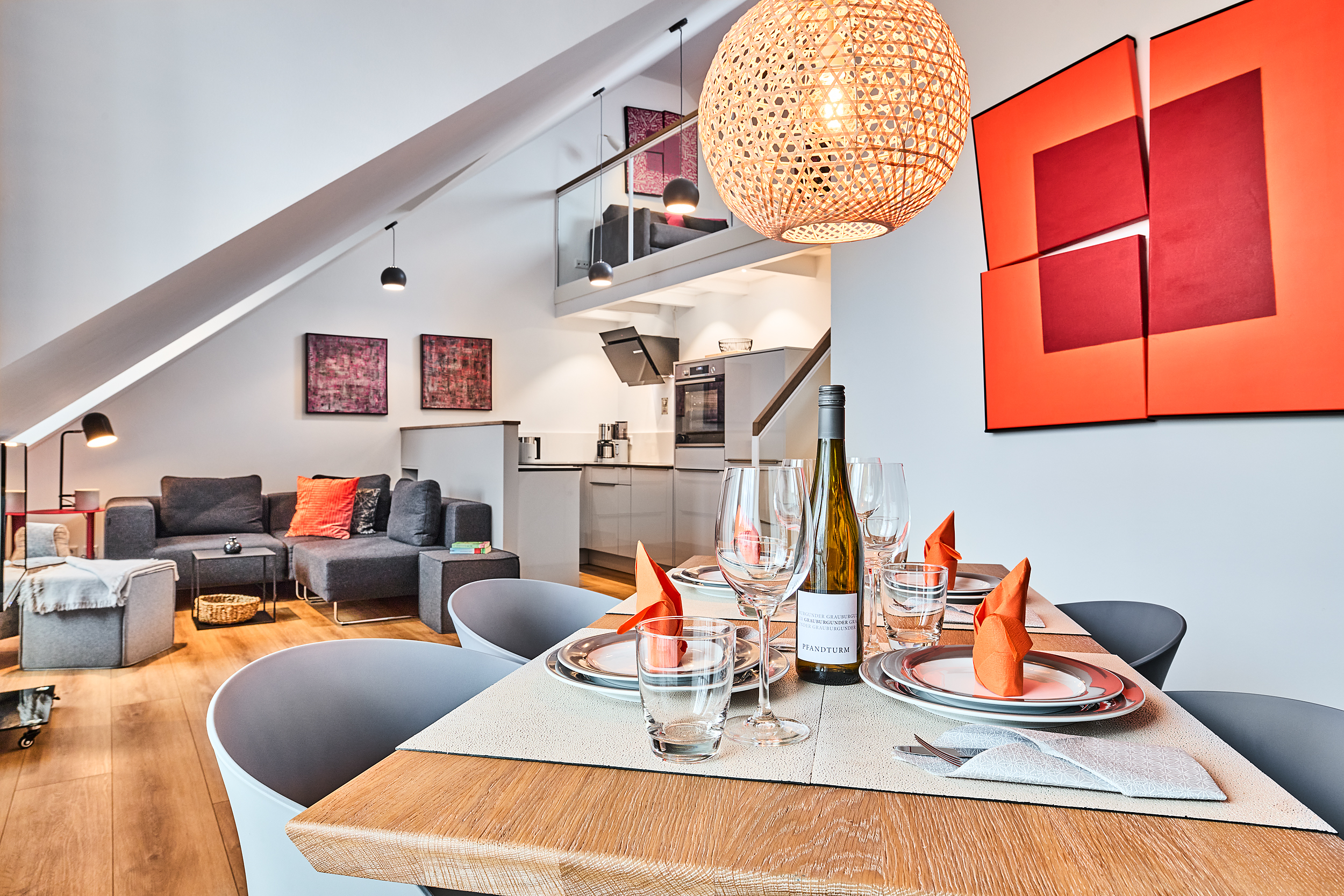 Stylische 2-Zi Galerie-FeWo  "Sylter Landgang" 321