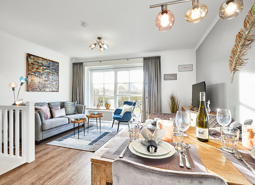 Moderne 3-Zi-FeWo "Coastline" in Top-Strandlage