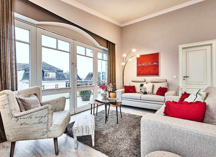3-Zi-Penthouse "Wellnessrefugium" Bismarck Residenz
