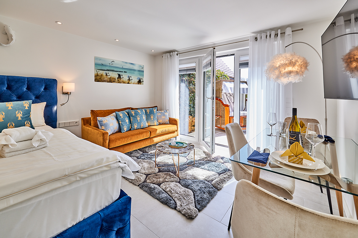 Modernes 1-Zi-Appartement "MagicBeach" in Top-Strandlage
