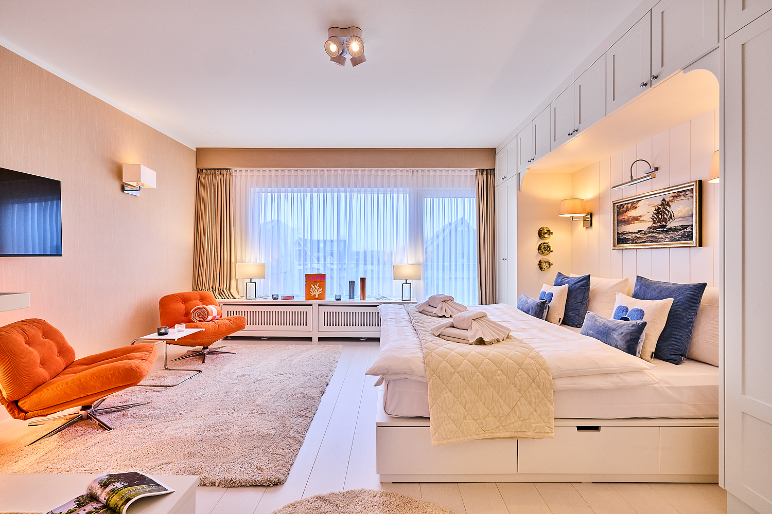 Appartement mit Balkon